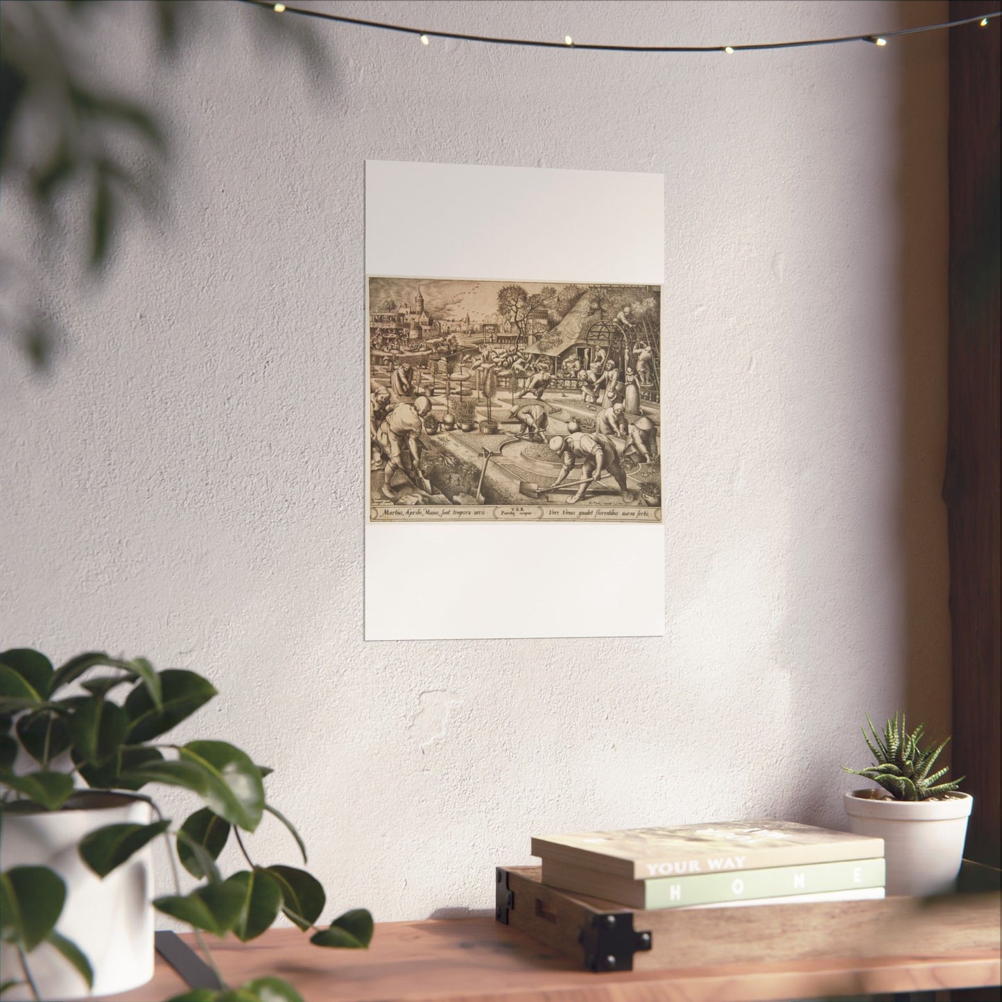 Pieter van der Heyden - Spring (Ver) from The Seasons High Quality Matte Wall Art Poster for Home, Office, Classroom