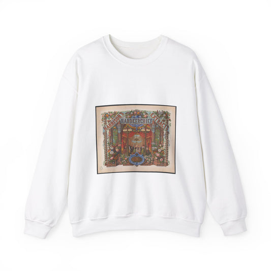 Harrison's handkerchief extracts Apollos W. Harrison No. 10 South 7th Street Philadelphia / / Alphonse Bigot del. ; designed and drawn on stone by Alphonse Bigot. White Heavy Blend Adult Crew Neck SweatShirt