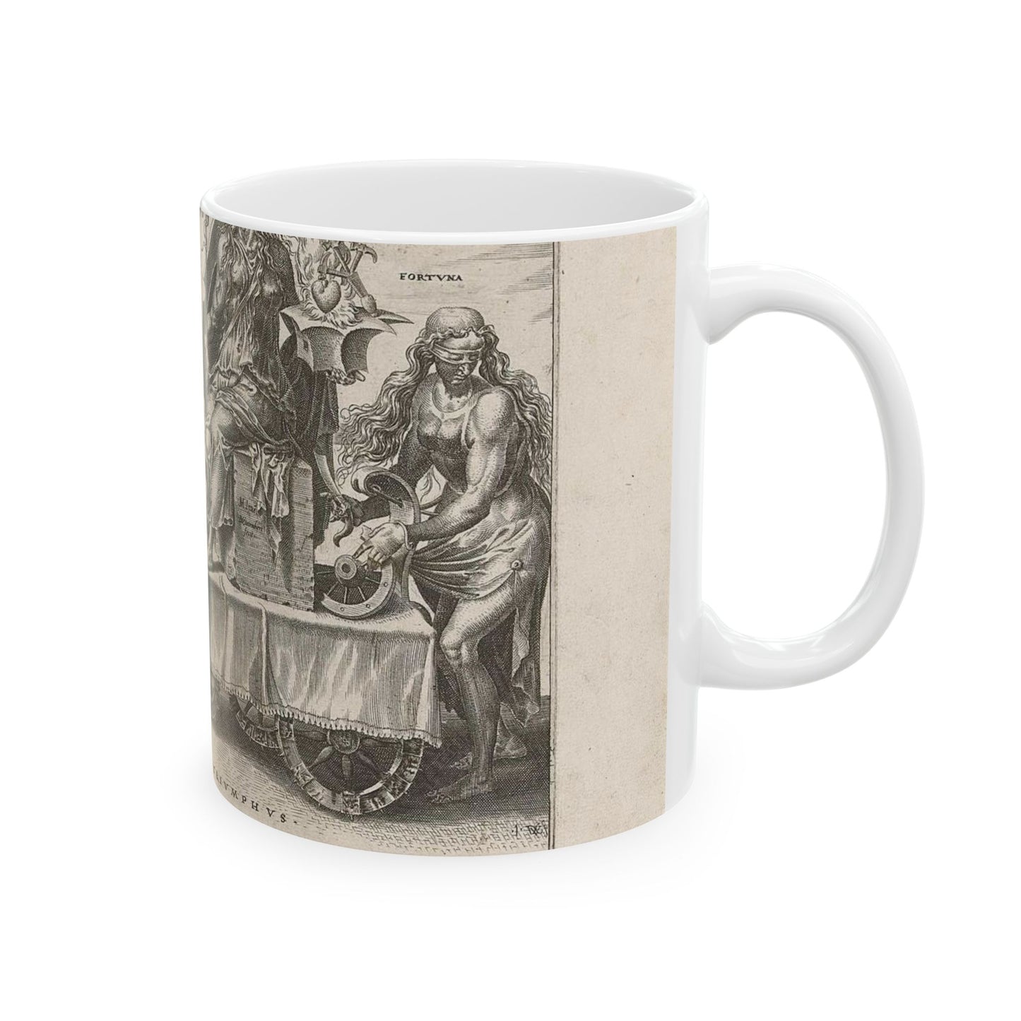 Dirck Volckertsz Coornhert - Triomf van de lijdzaamheid (Patientia) Beautiful Novelty Ceramic Coffee Mug 11oz