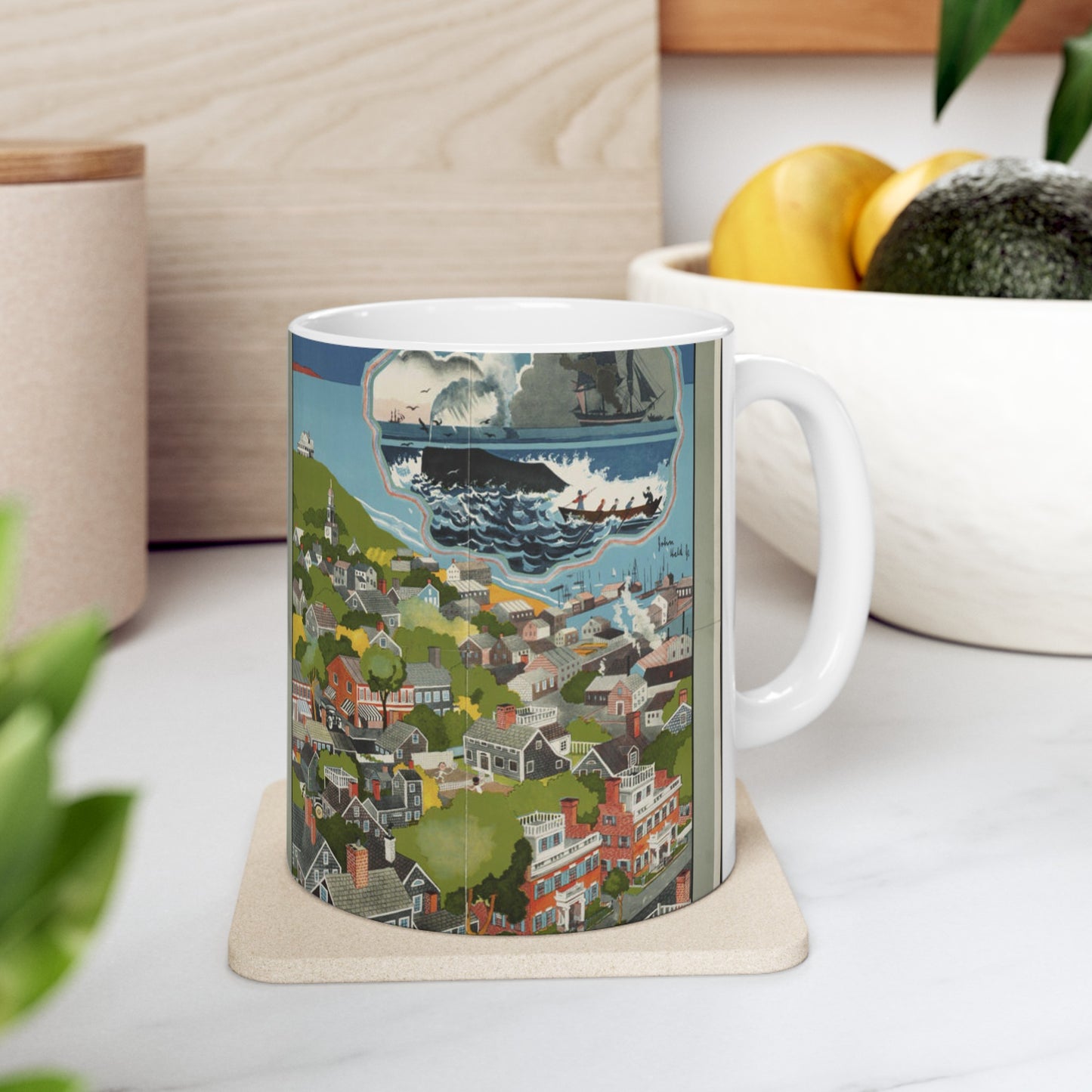 Vintage Travel Posters, 1920s-1930s Beautiful Novelty Ceramic Coffee Mug 11oz