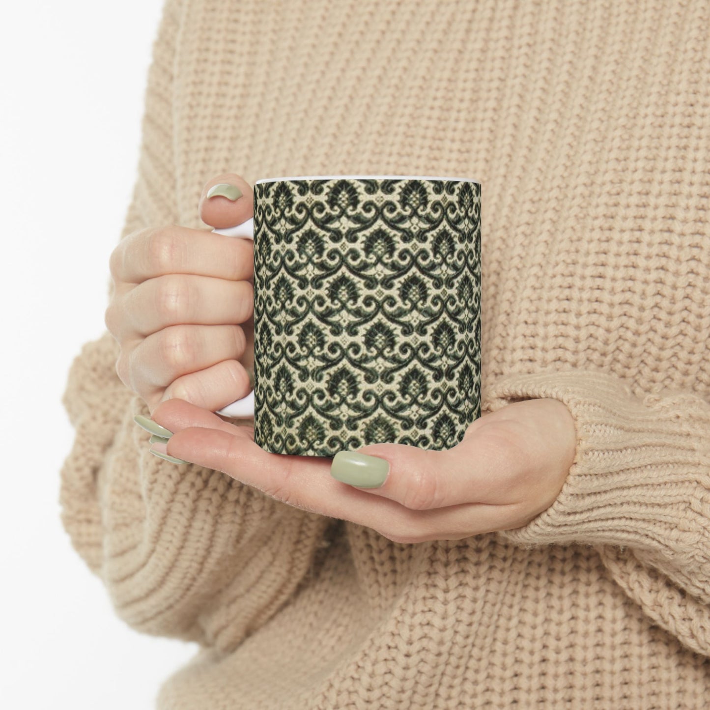Panels of velvet - Public domain dedication museum photo Beautiful Novelty Ceramic Coffee Mug 11oz