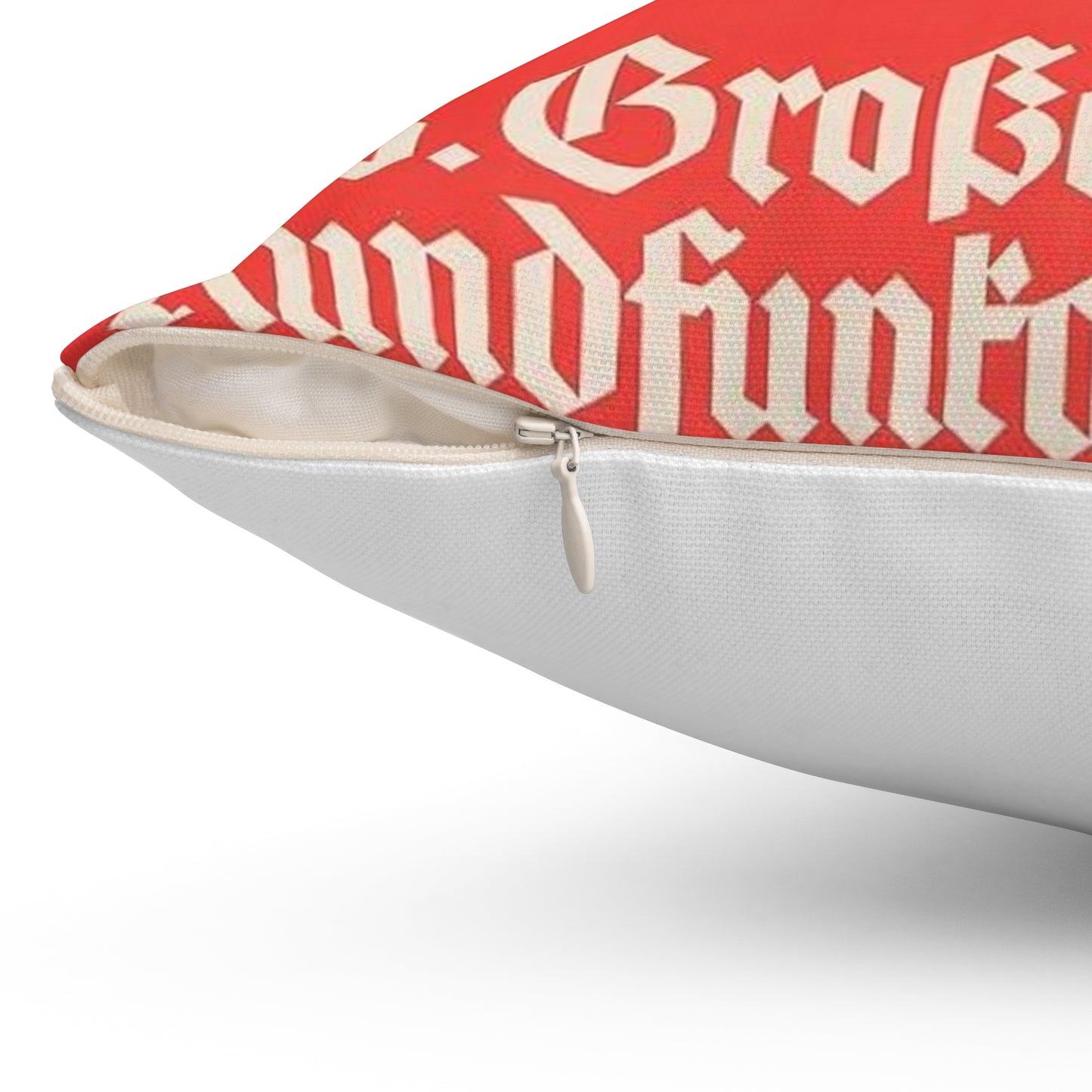 13 Grosse deutsche Rundfunkausstellung und Volkssender, Berlin 1936 / Riemer. Decorative Accent Square Pillow