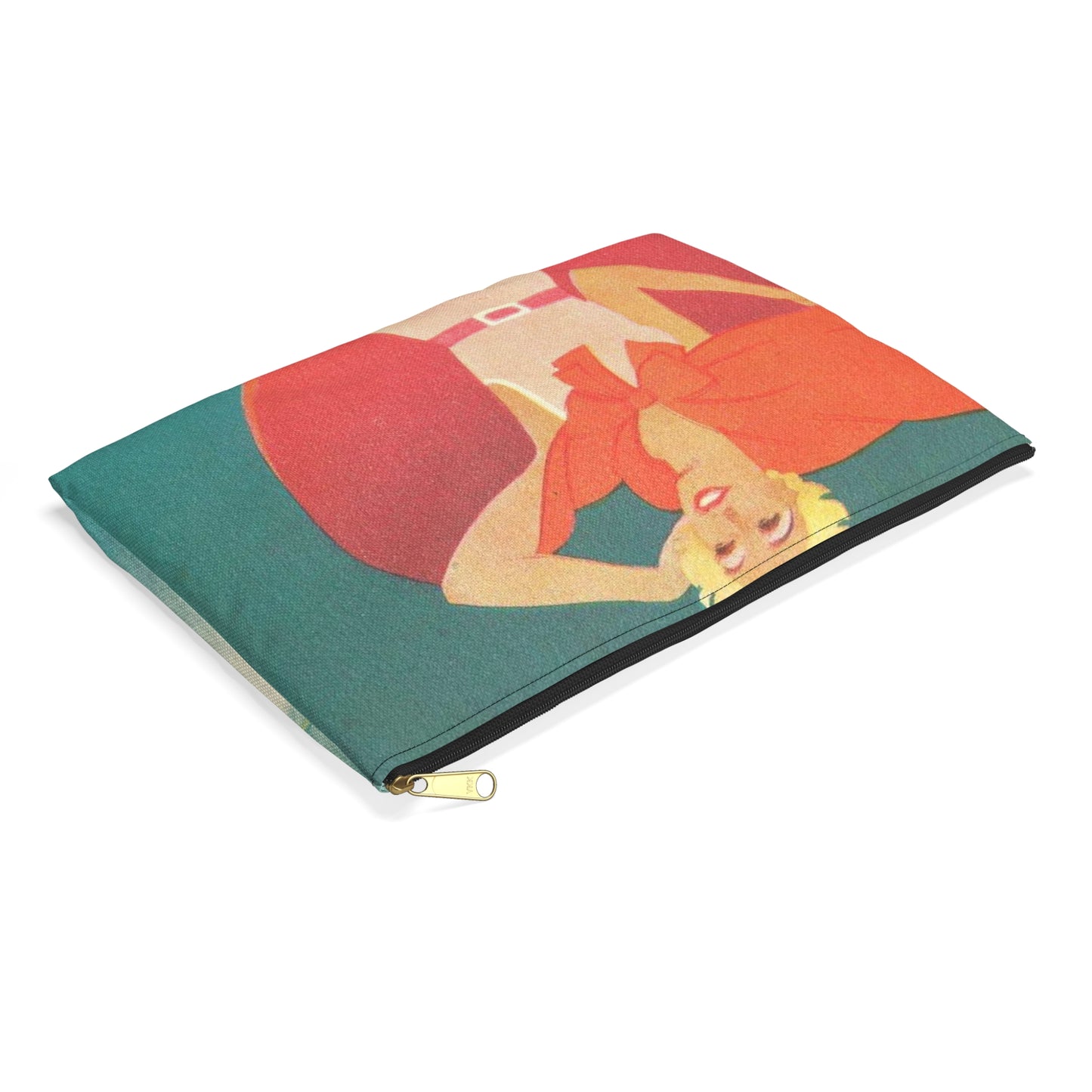 Jupp Wiertz - Zoppot, das Weltbad an der Ostsee Large Organizer Pouch with Black Zipper