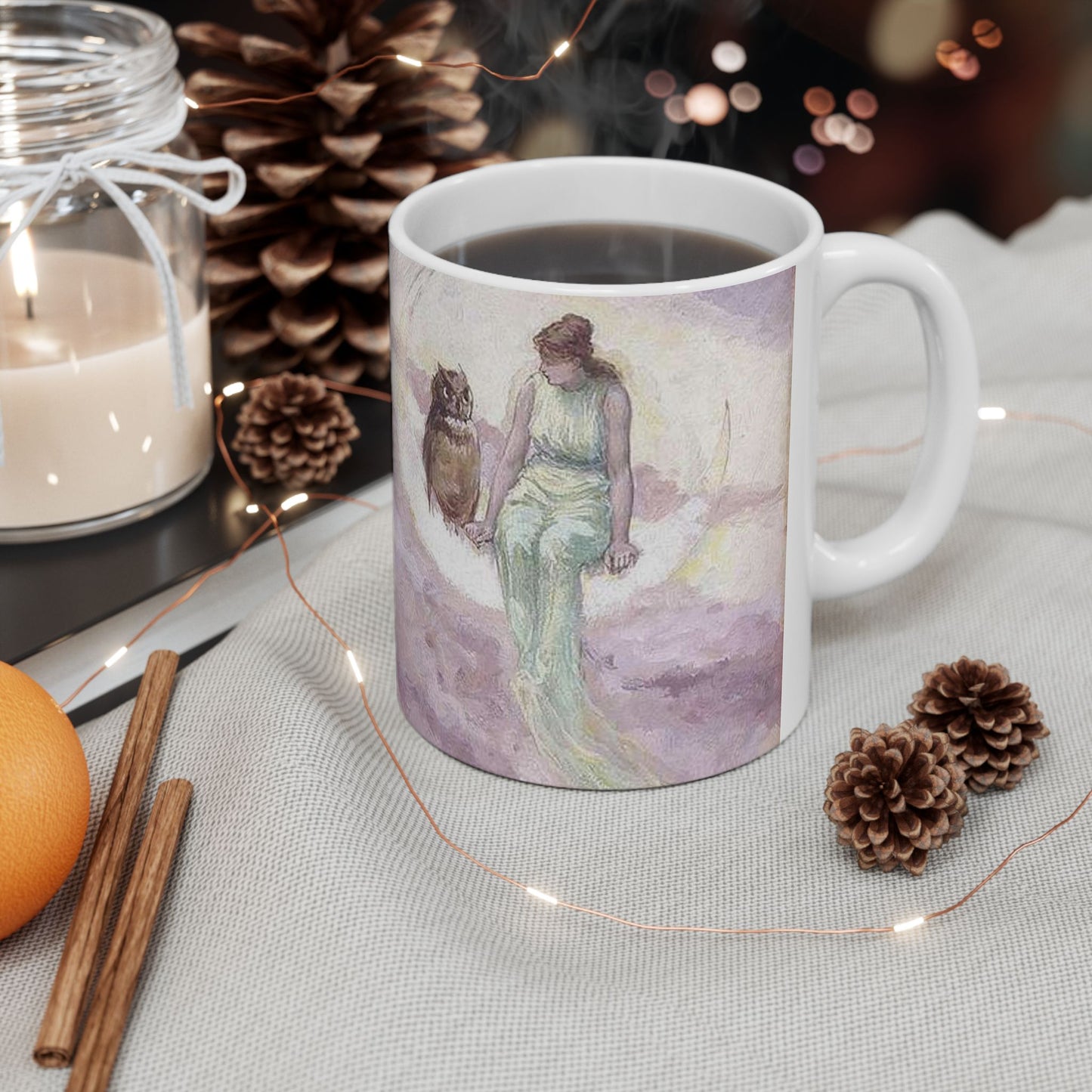 Church, Frederick Stuart - The Witch's Daughter - 1881 Beautiful Novelty Ceramic Coffee Mug 11oz