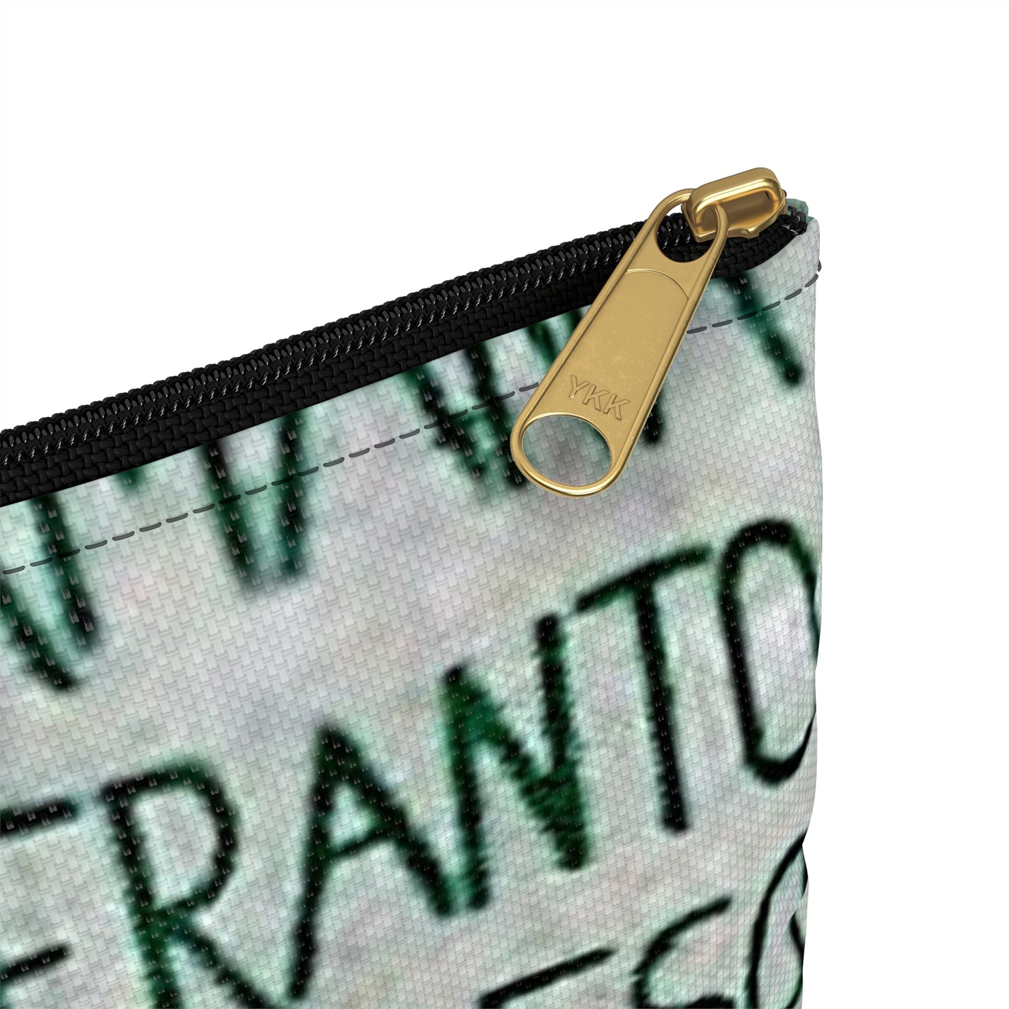 Damals – Esperanto-Kongress – 1911 – Reklamemarke Large Organizer Pouch with Black Zipper