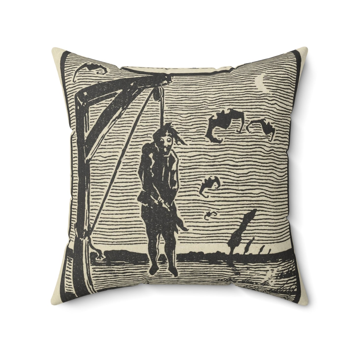 Georges Goury by Georges Demeufe (about 1900) Decorative Accent Square Pillow