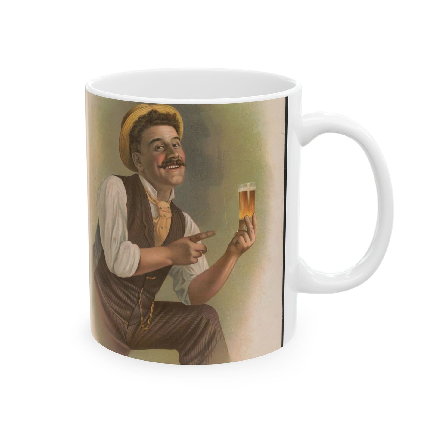 Poster - Can you beat it? - Public domain lithograph Beautiful Novelty Ceramic Coffee Mug 11oz