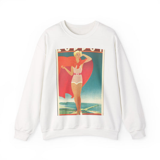 Jupp Wiertz - Zoppot, das Weltbad an der Ostsee White Heavy Blend Adult Crew Neck SweatShirt