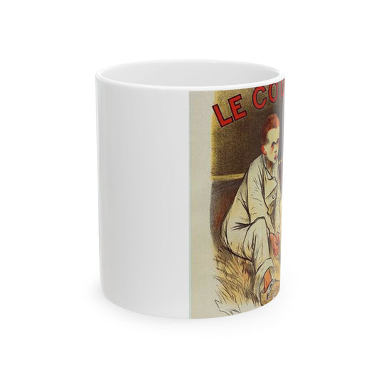 Affiche pour le roman "le Coupable", de François Coppée, publié dans le Journal. Beautiful Novelty Ceramic Coffee Mug 11oz