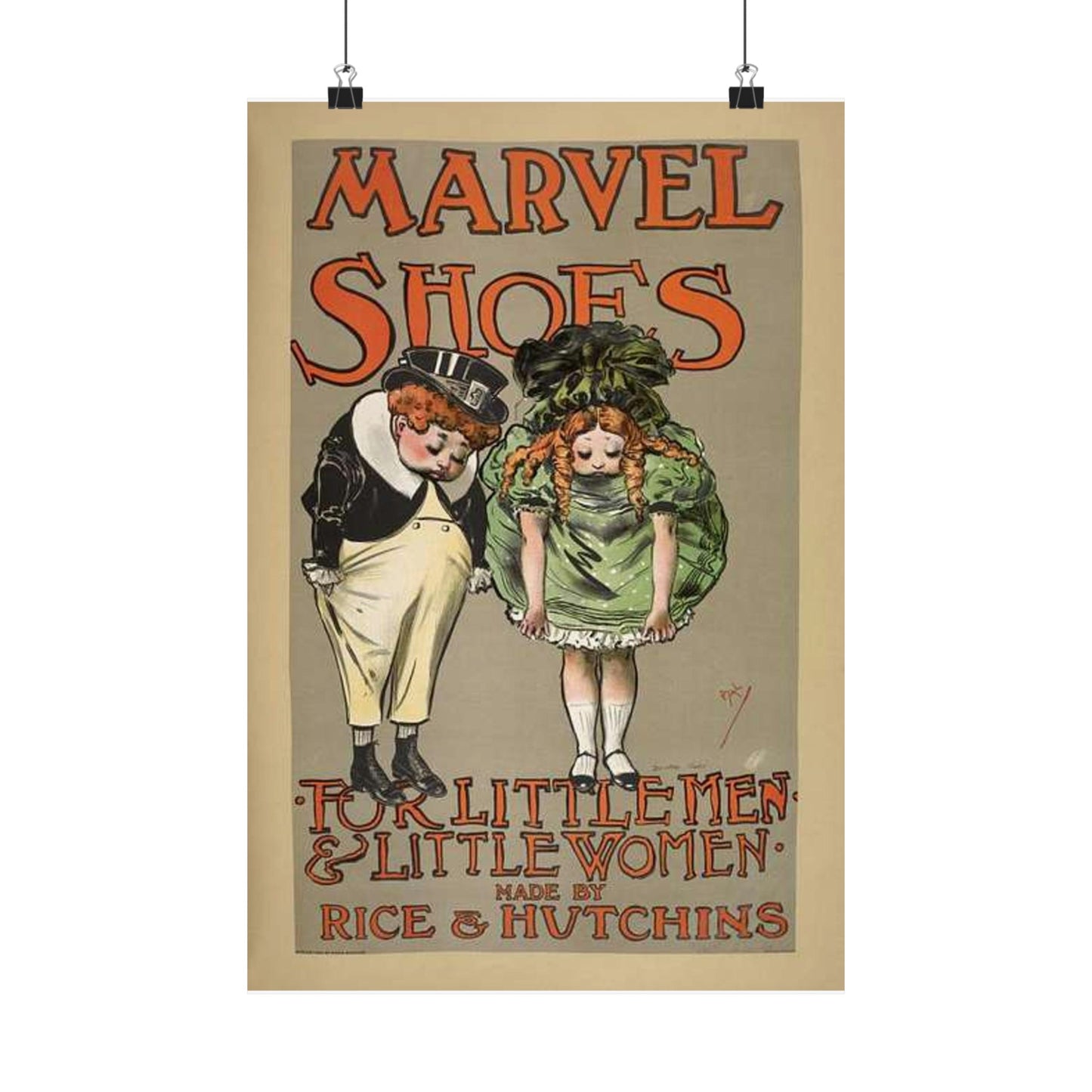 Marvel shoes for little men & little women. High Quality Matte Wall Art Poster for Home, Office, Classroom