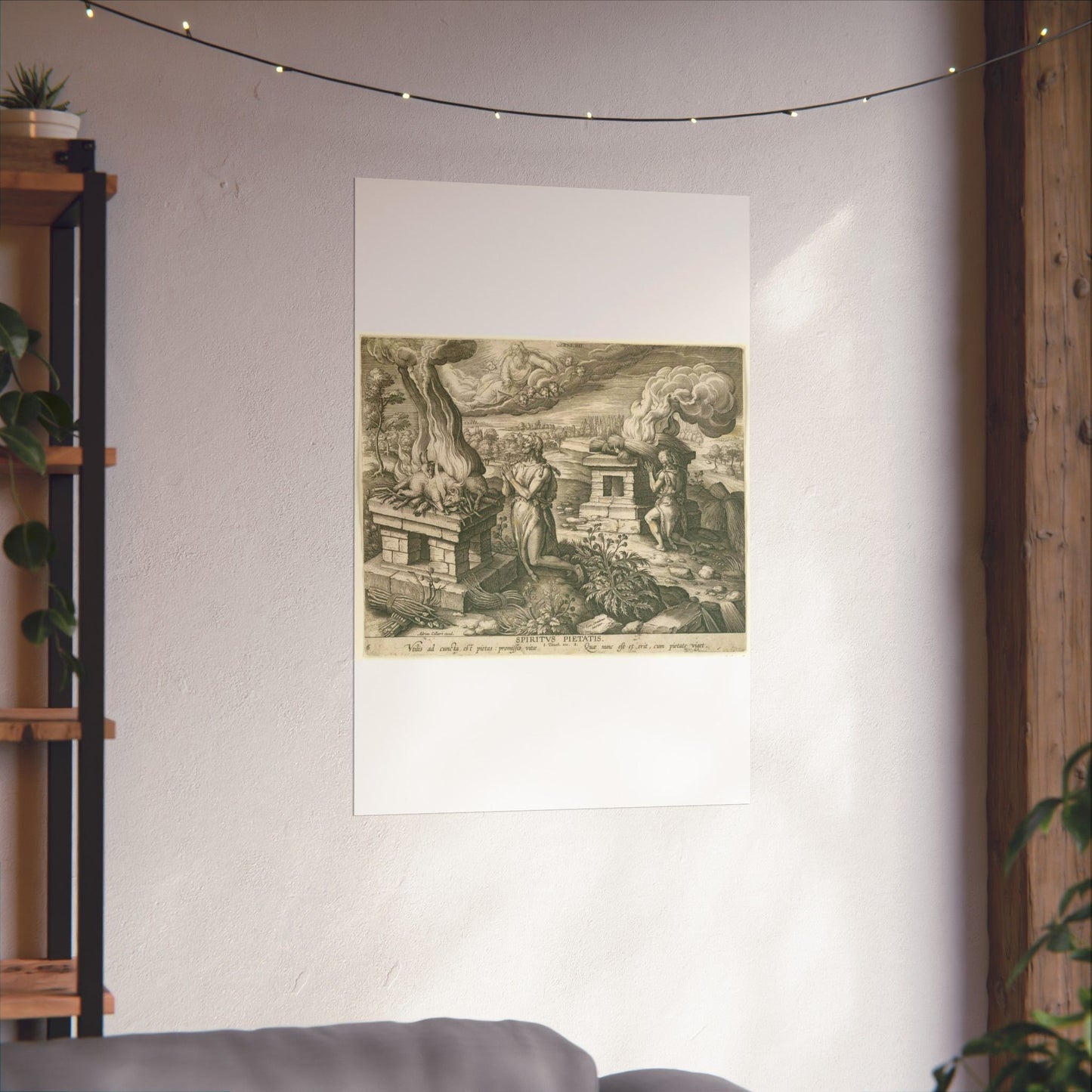 Offer van Abel: de gave van godsdienstigheid High Quality Matte Wall Art Poster for Home, Office, Classroom