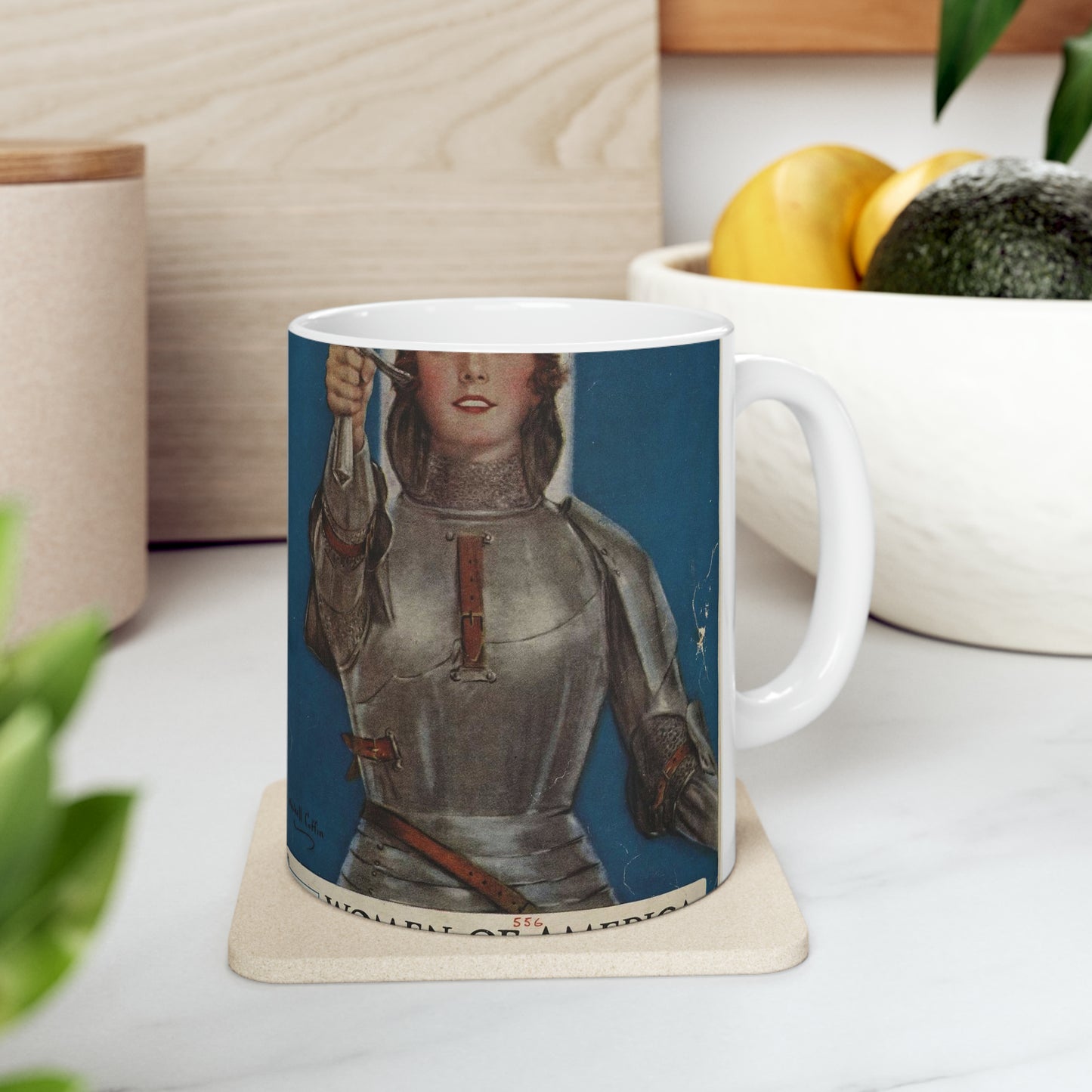 Joan of Arc Saved France Beautiful Novelty Ceramic Coffee Mug 11oz