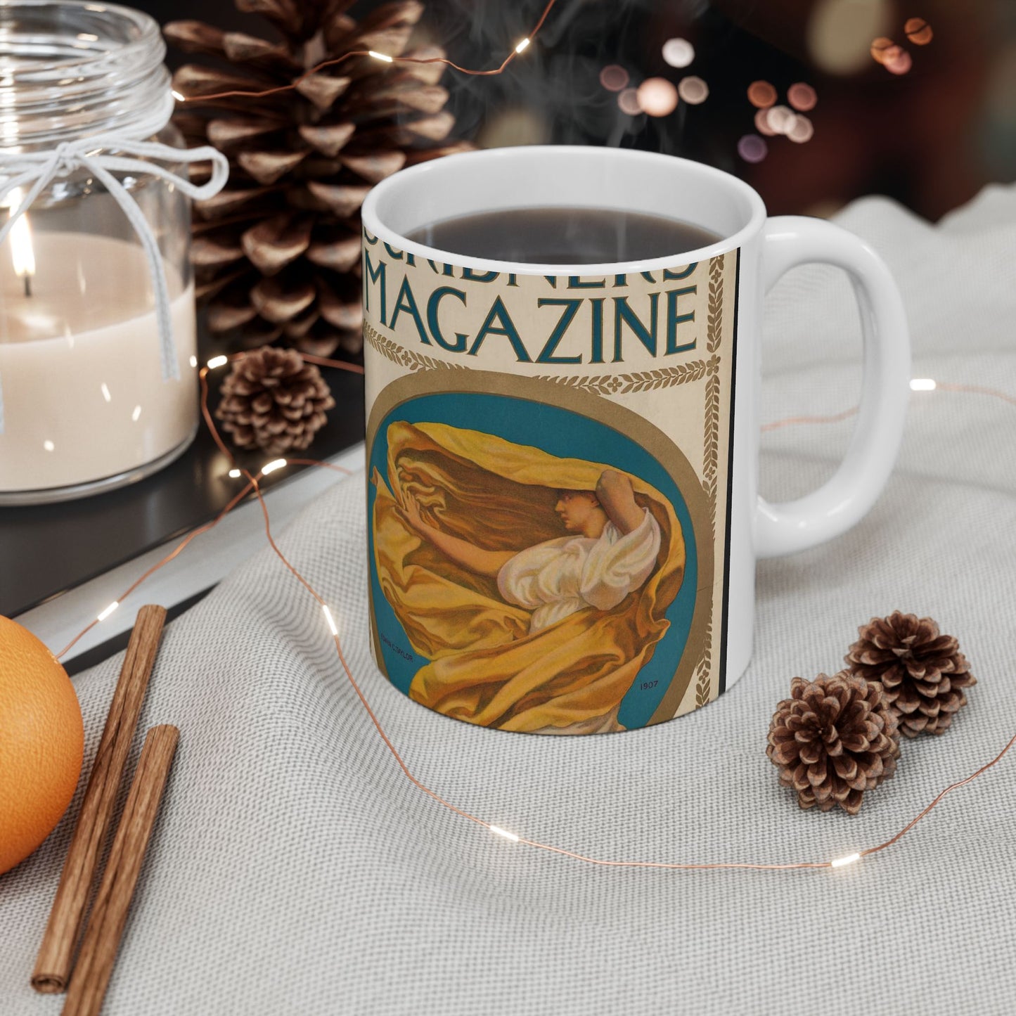 Christmas number, Scribner's magazine Beautiful Novelty Ceramic Coffee Mug 11oz