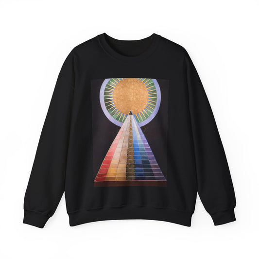 Hilma af Klint - Altarpiece No. 1 Group X (13919) Black Heavy Blend Adult Crew Neck SweatShirt