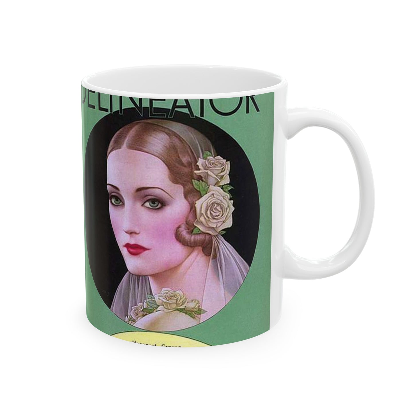 Delineator 1931-06 - Art Deco public domain image Beautiful Novelty Ceramic Coffee Mug 11oz