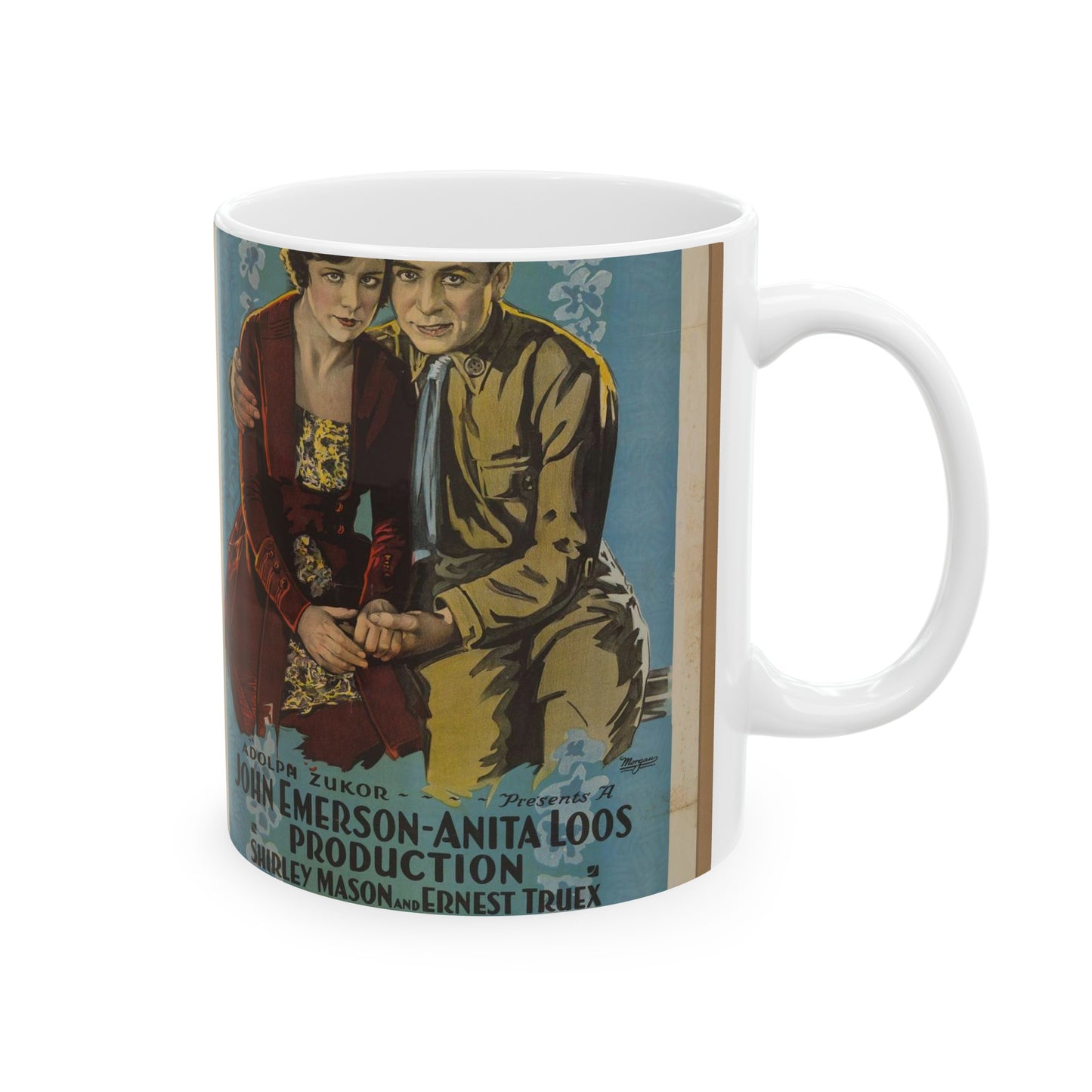 Adolph Zukor presents a John Emerson - Anita Loos production, Shirley Mason and Ernest Truex in Good-bye Bill by John Emerson and Anita Loos Beautiful Novelty Ceramic Coffee Mug 11oz