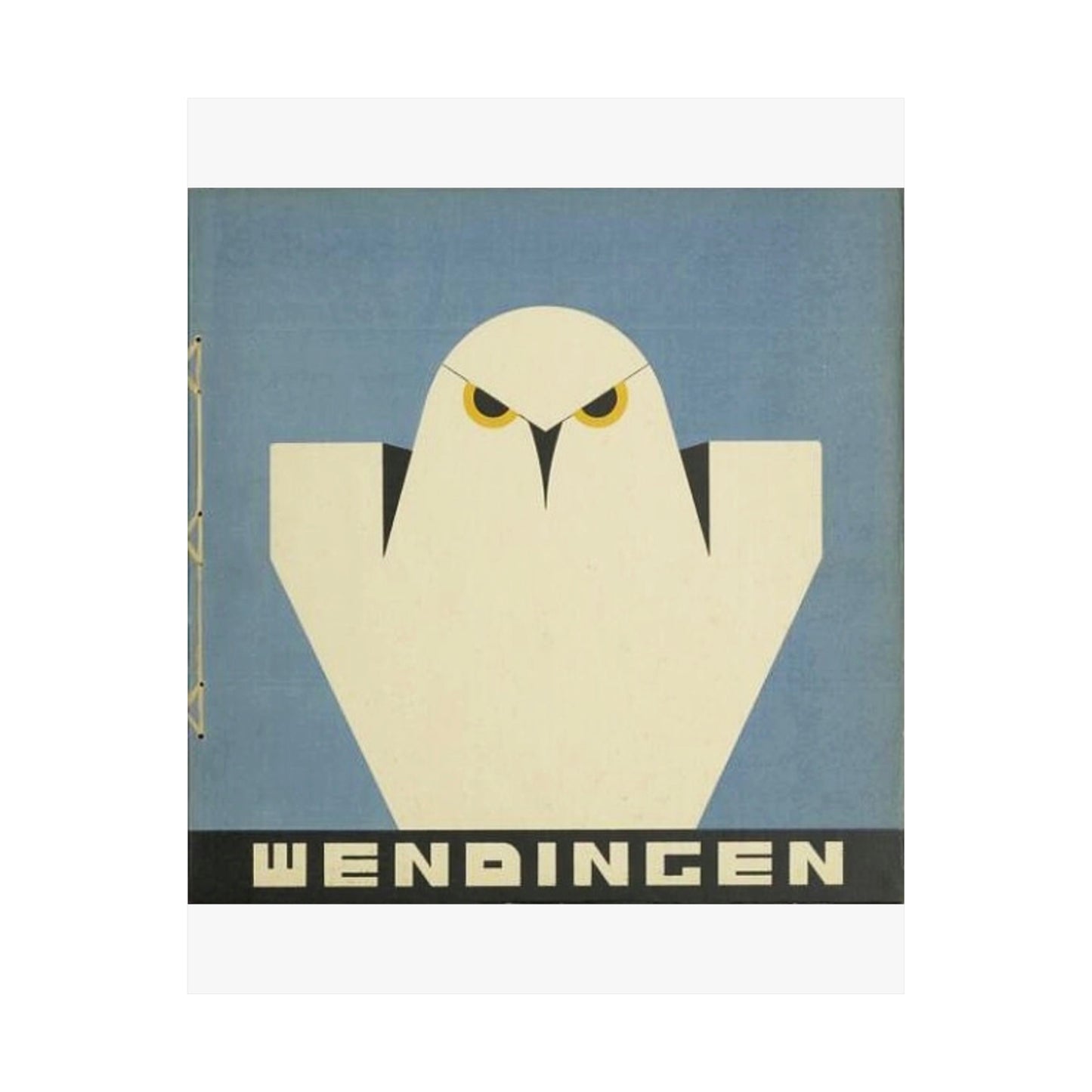 Wendingen Series 12 No. 01 - Art Deco public domain image High Quality Matte Wall Art Poster for Home, Office, Classroom