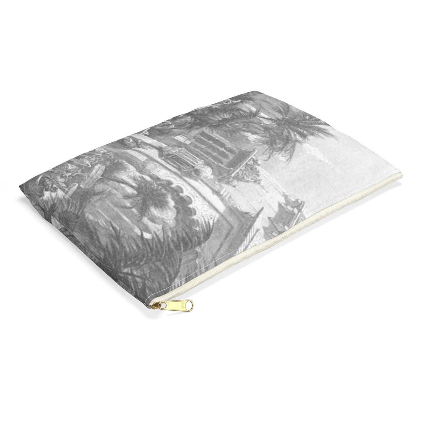 Journey to the East - Nicolas II Asia Tour by Ukhtomsky Large Organizer Pouch with Black Zipper