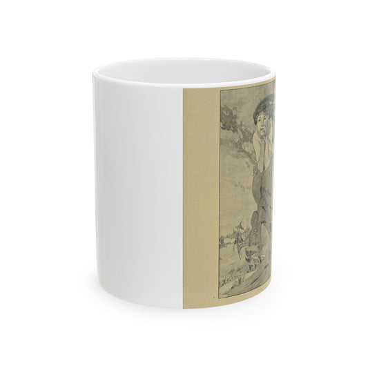 Alphonse Mucha - 03 mars cocorico Beautiful Novelty Ceramic Coffee Mug 11oz