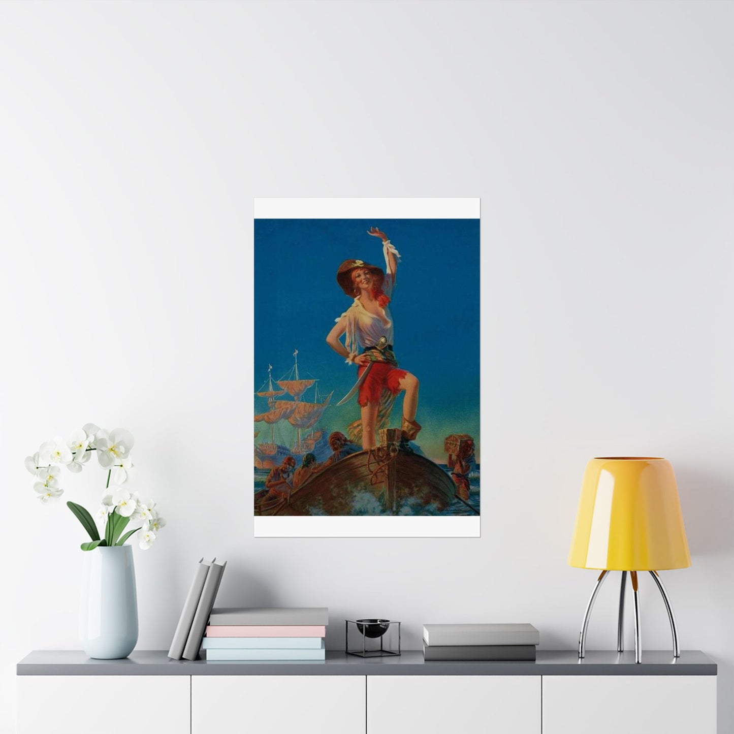 Bringing Home the Treasure by Edward Mason Eggleston High Quality Matte Wall Art Poster for Home, Office, Classroom