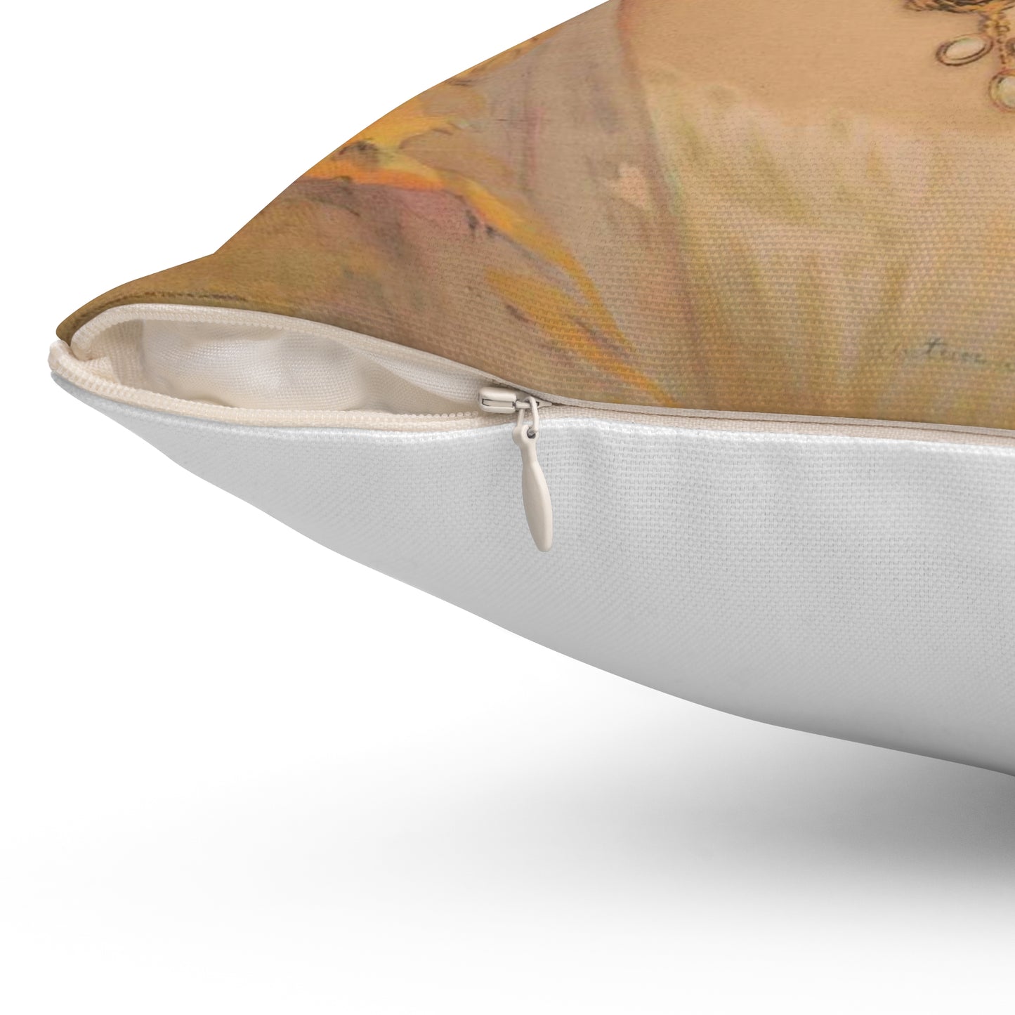 Autumn - Print, Library of Congress collection Decorative Accent Square Pillow