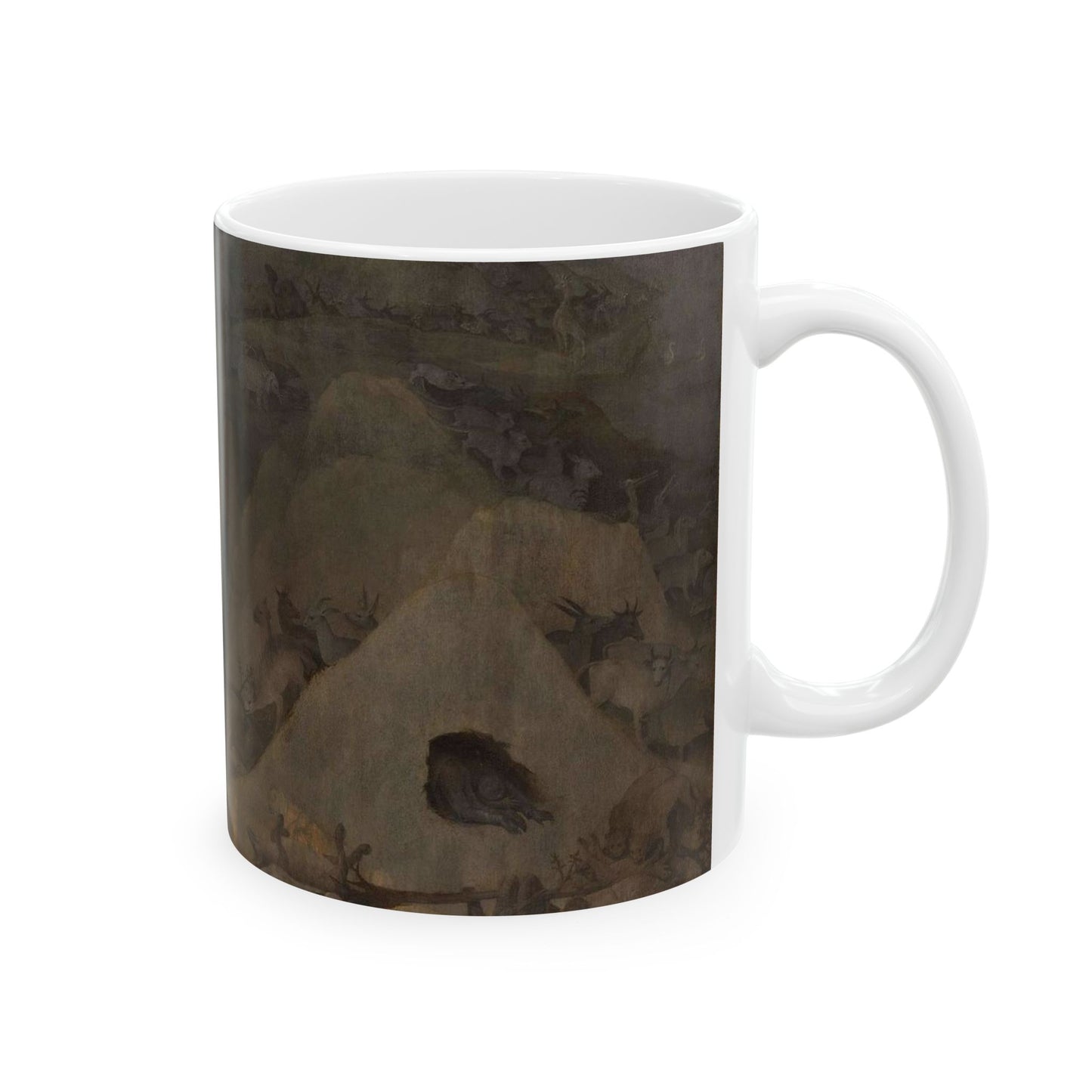 Hieronymus Bosch - The Hell and the Flood P2 Beautiful Novelty Ceramic Coffee Mug 11oz