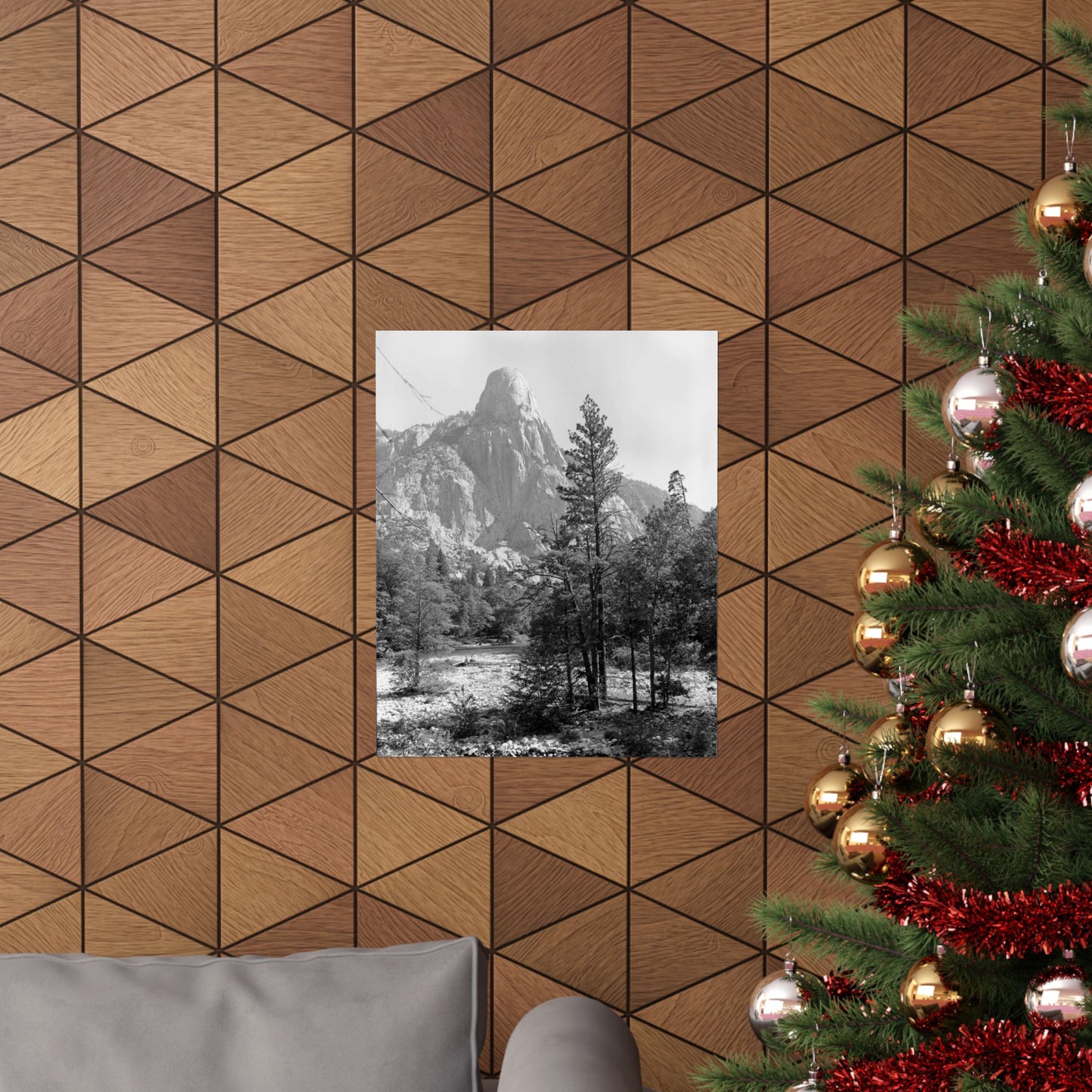 Tehipite Dome, Tehipite Valley. Remarks: Used in Grant Grove Exhibit. High Quality Matte Wall Art Poster for Home, Office, Classroom