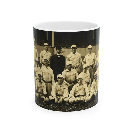 1902 Chicago Orphans - A group of baseball players posing for a picture Beautiful Novelty Ceramic Coffee Mug 11oz