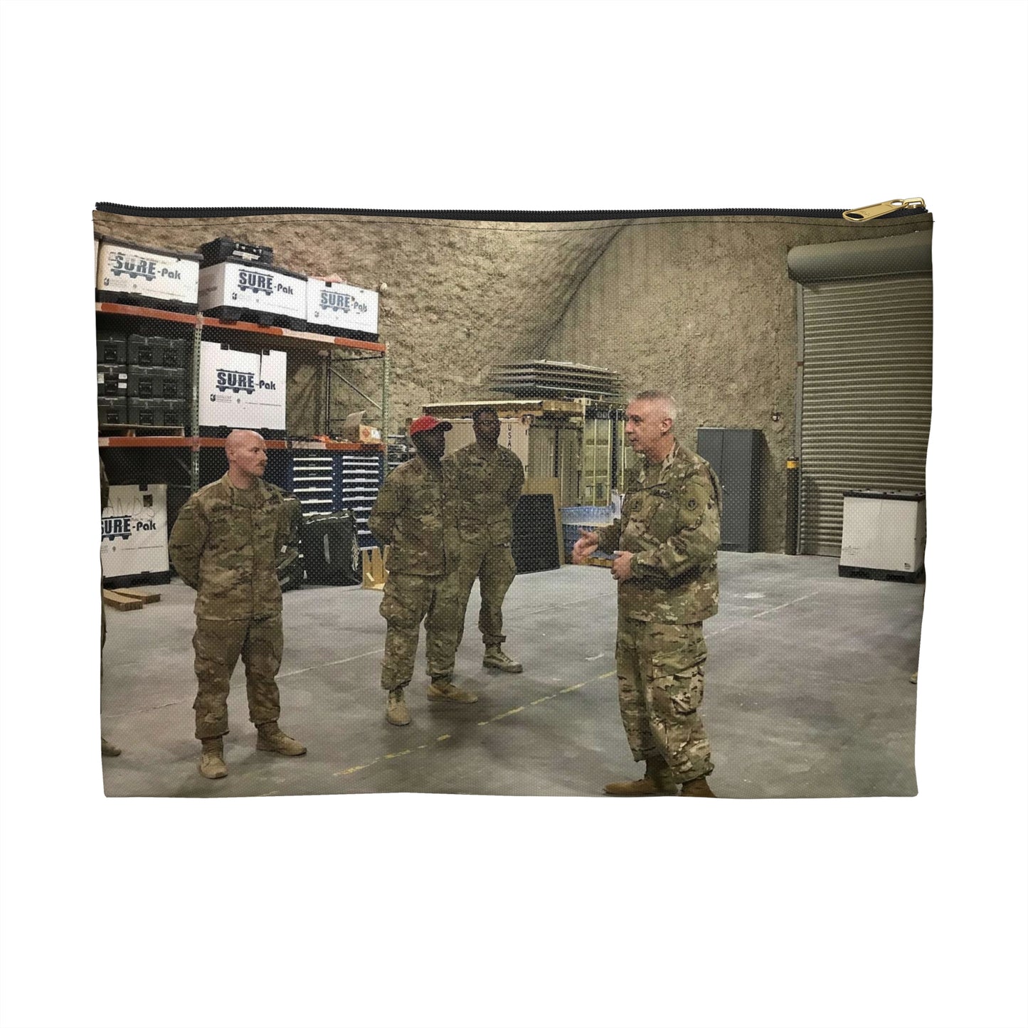 Maj. Gen. John P. Sullivan, commanding general of the Large Organizer Pouch with Black Zipper