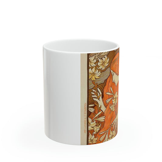 Paul Emile Berthon - Affiche pour la Revue "l'Érmitage. Beautiful Novelty Ceramic Coffee Mug 11oz