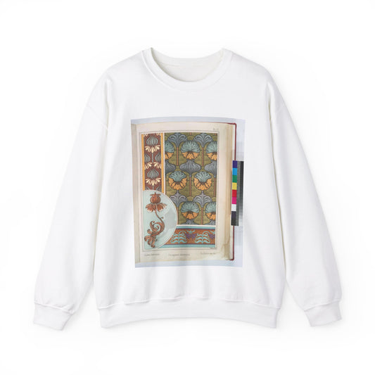 Couronne imperiale, Maurice Pillard Verneuil White Heavy Blend Adult Crew Neck SweatShirt