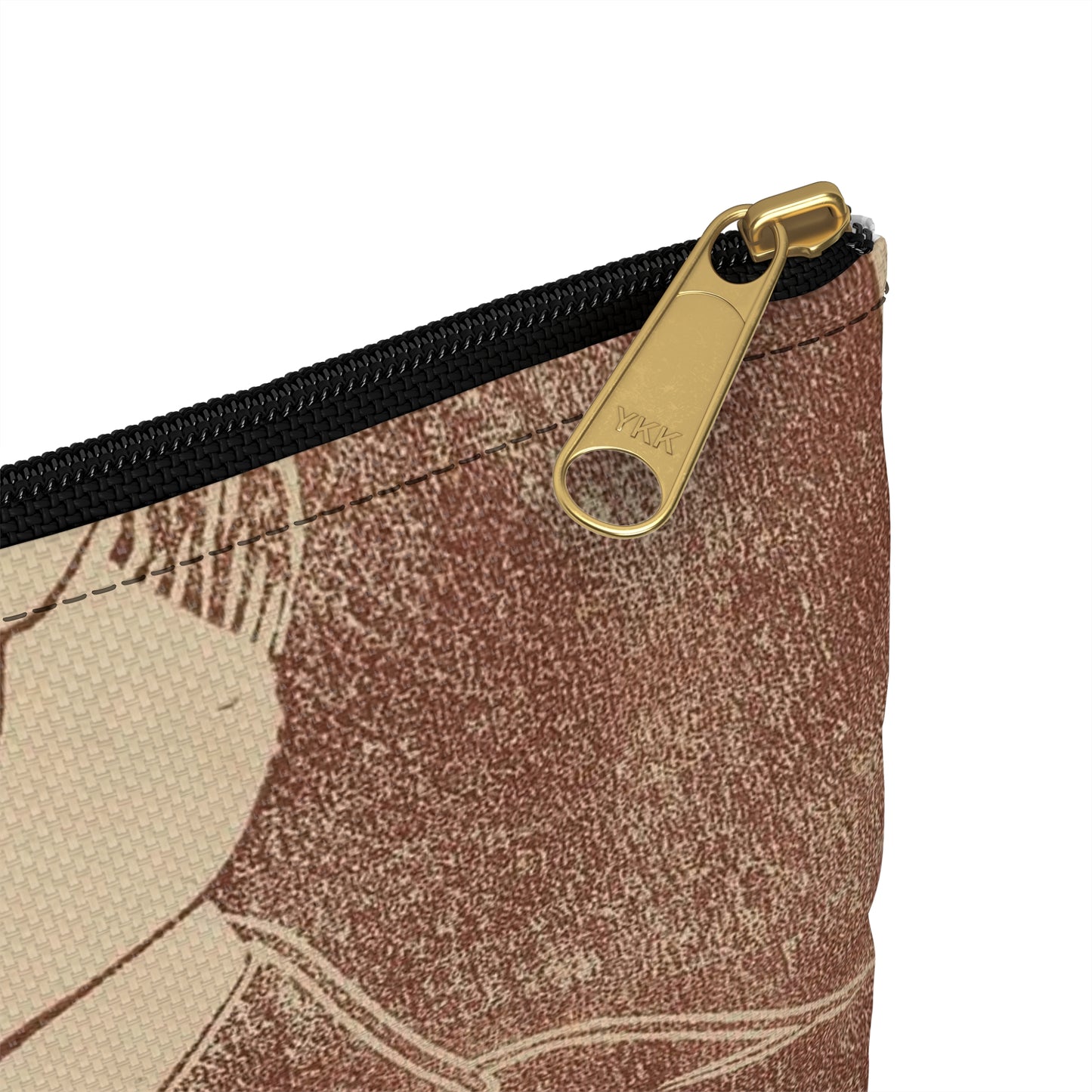 Samuel Jessurun de Mesquita - Portret van een onbekende man met sigaar Large Organizer Pouch with Black Zipper