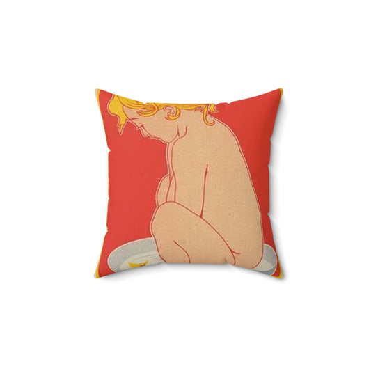 Affiche belge pour le "Savon Starlight". Decorative Accent Square Pillow