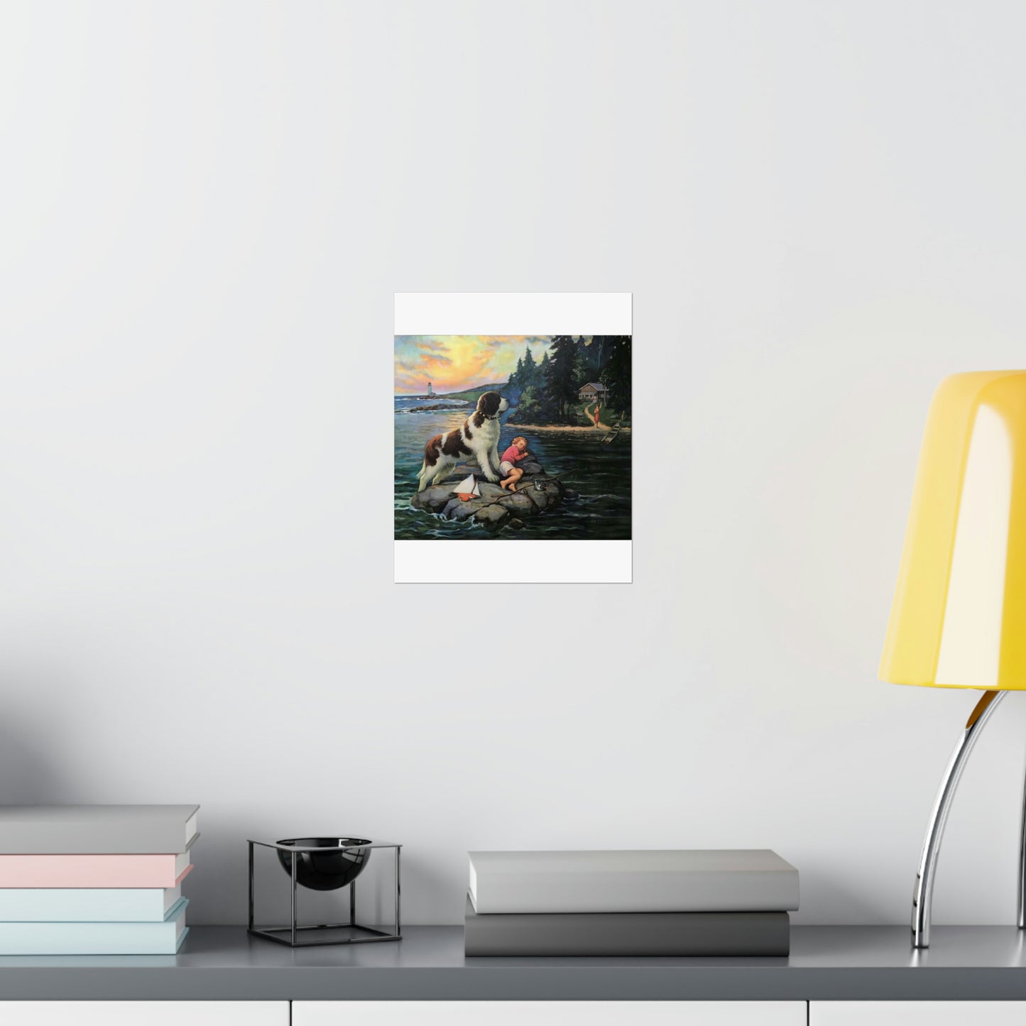 Found by Edward Mason Eggleston High Quality Matte Wall Art Poster for Home, Office, Classroom