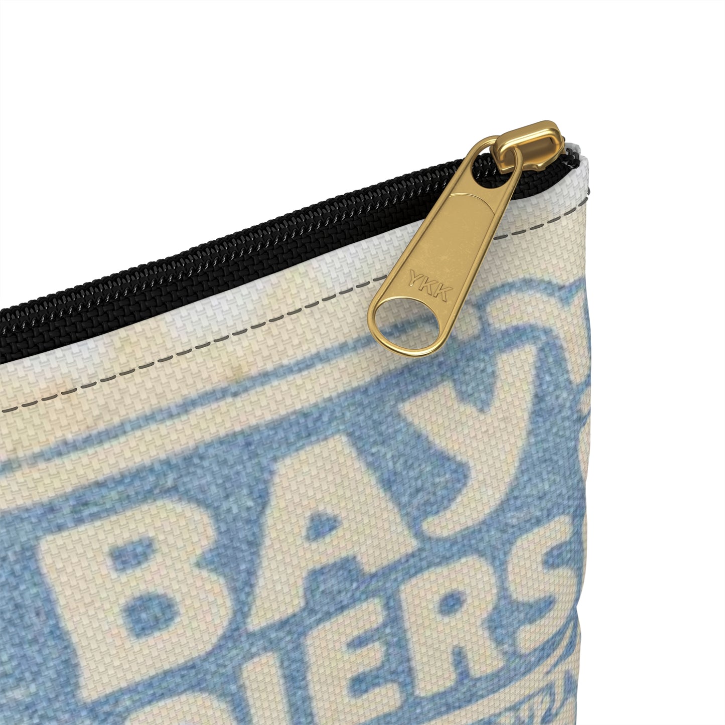 Philatelic item - "Cinderella", Poverty Bay Wounded Soldiers War Seal Large Organizer Pouch with Black Zipper