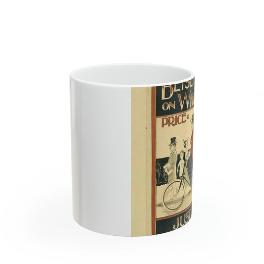 Picryl description: Public domain image of byciclyst, bike, bicycle wheel, sport event, free to use, no copyright restrictions. Beautiful Novelty Ceramic Coffee Mug 11oz