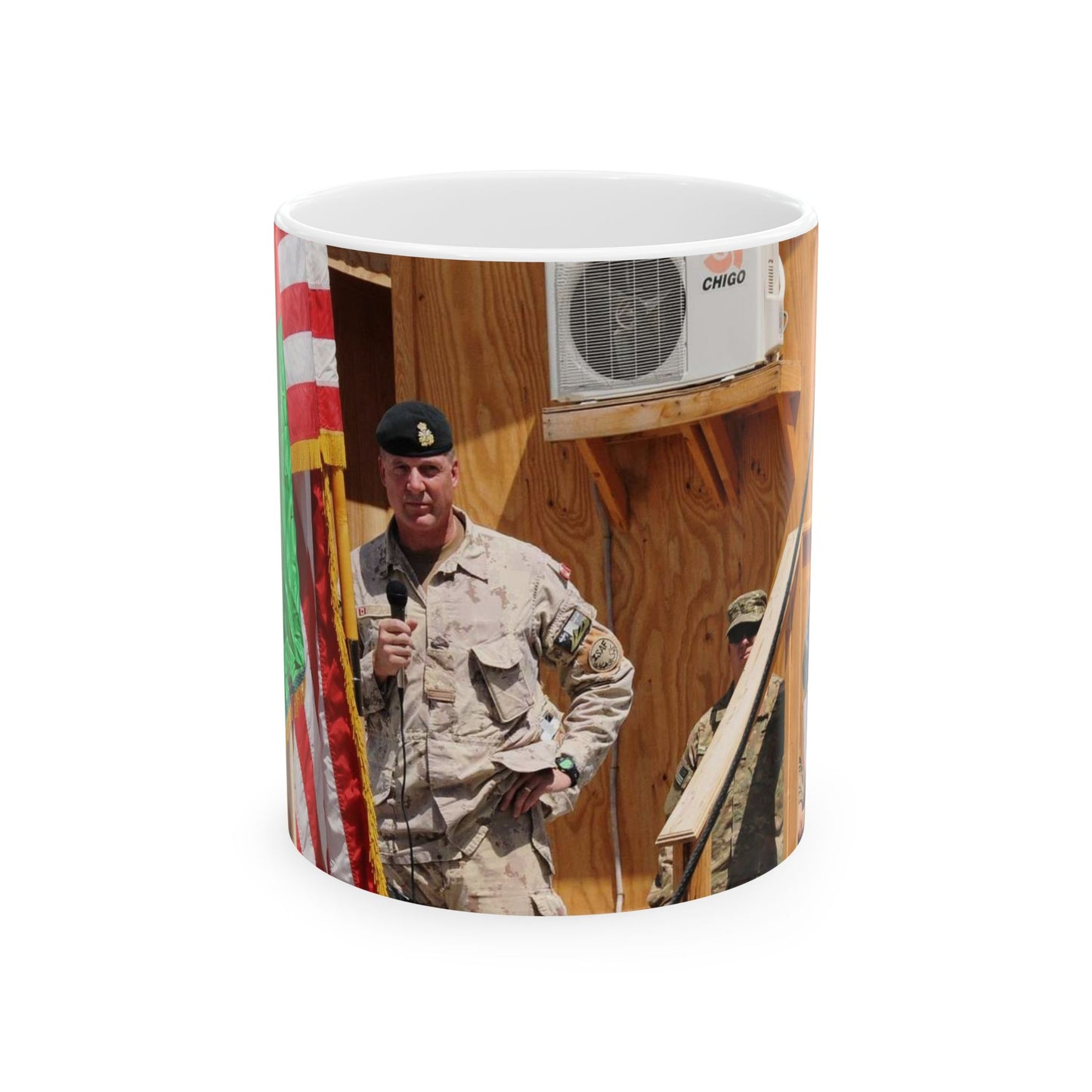 Maj. Gen. Dean J. Milner honors the accomplishments Beautiful Novelty Ceramic Coffee Mug 11oz