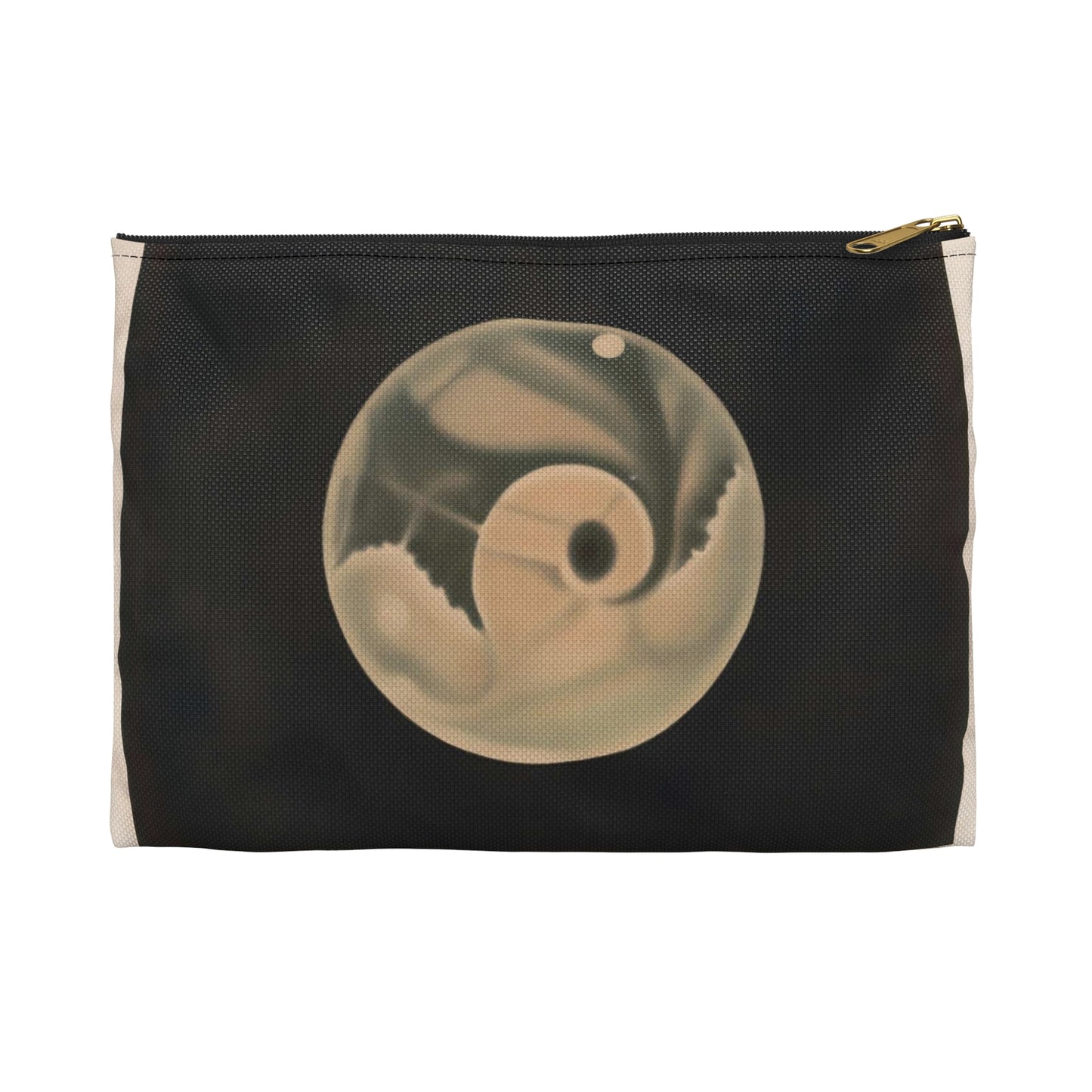 The planet Mars, observed September 3, 1877, at 11h. 55m. P.M Large Organizer Pouch with Black Zipper