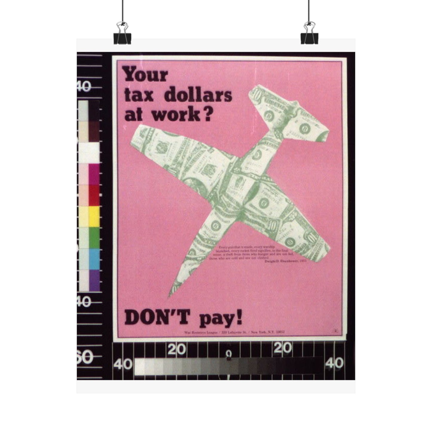 Your tax dollars at work? Don't pay! High Quality Matte Wall Art Poster for Home, Office, Classroom