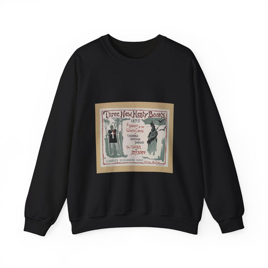 Three new Henty books., Art Nouveau Poster Black Heavy Blend Adult Crew Neck SweatShirt