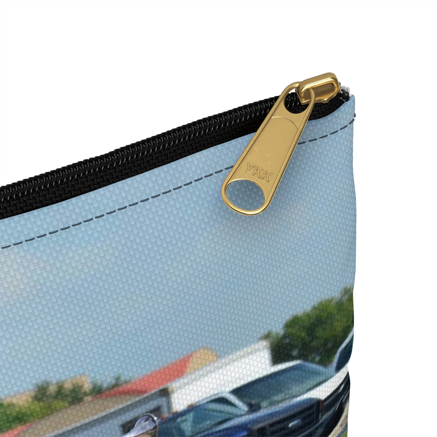 During the Twenty-Fifth Air Force Remembrance Ceremony Large Organizer Pouch with Black Zipper