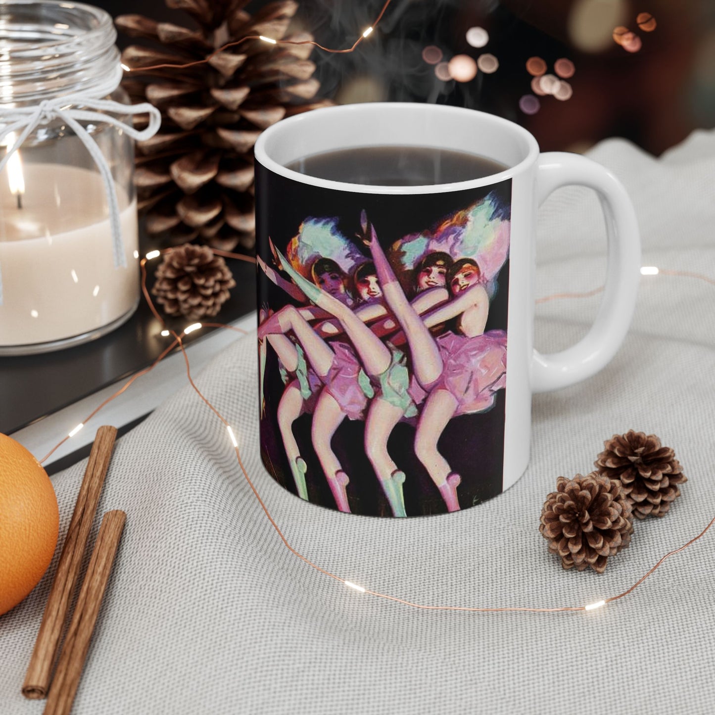 JudgeMagazine18Oct1924 - Art Deco public domain image Beautiful Novelty Ceramic Coffee Mug 11oz
