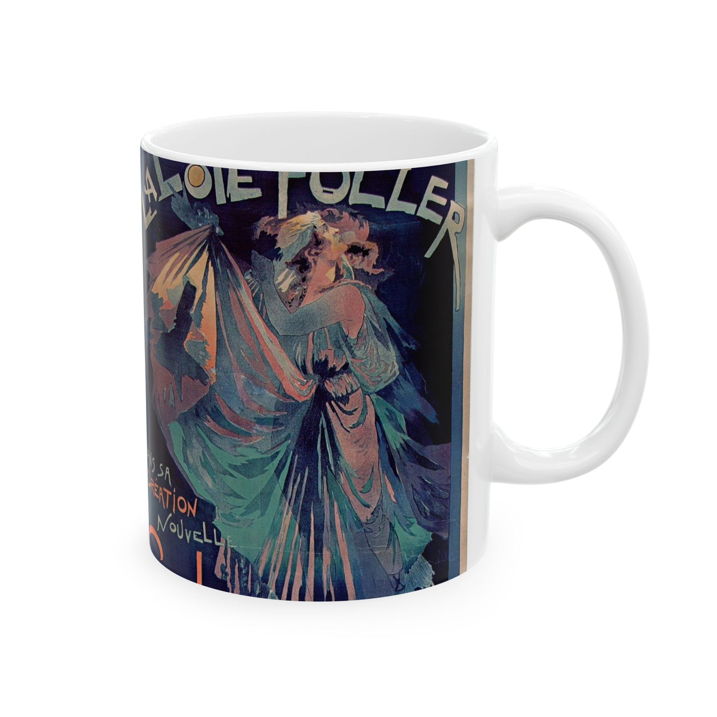 Georges de Feure - Affiche Loie Fuller Beautiful Novelty Ceramic Coffee Mug 11oz