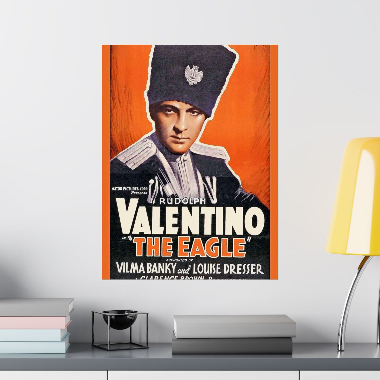 The-Eagle-1925-Rudolph-Valentino High Quality Matte Wall Art Poster for Home, Office, Classroom