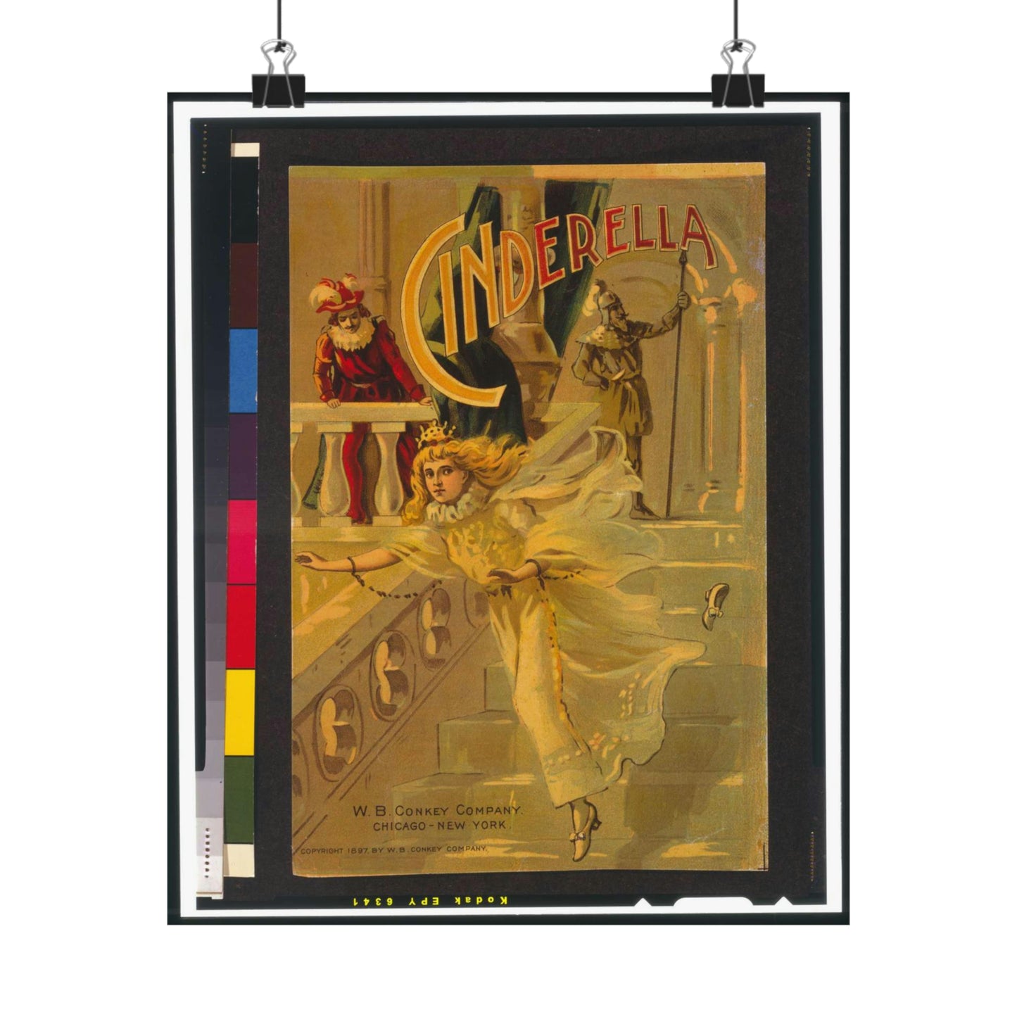 Cinderella / /W.B. Conkey Company, Chicago-New York. High Quality Matte Wall Art Poster for Home, Office, Classroom