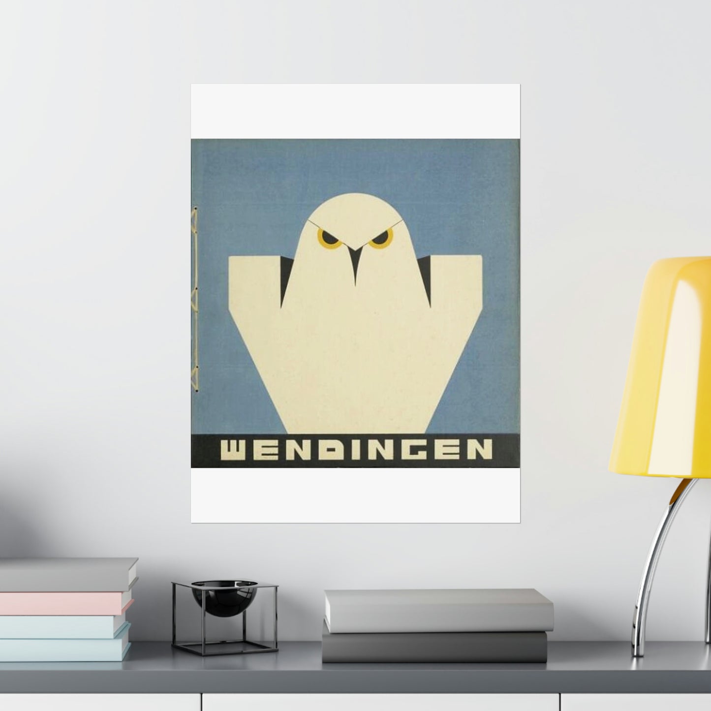 Wendingen Series 12 No. 01 - Art Deco public domain image High Quality Matte Wall Art Poster for Home, Office, Classroom