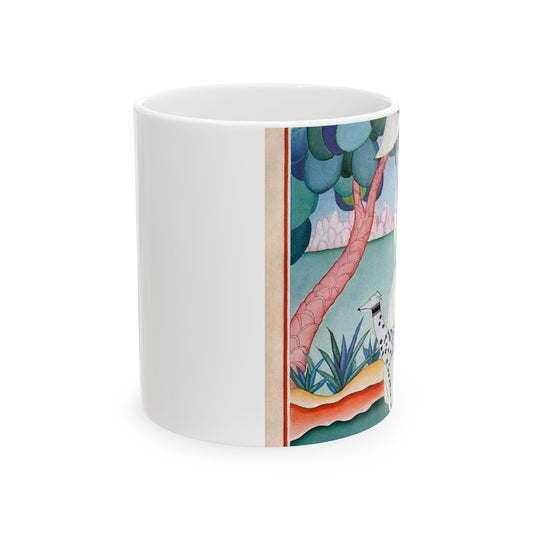 Cover of Vogue, Jan. 15, 1922 - Art nouveau public domain image Beautiful Novelty Ceramic Coffee Mug 11oz