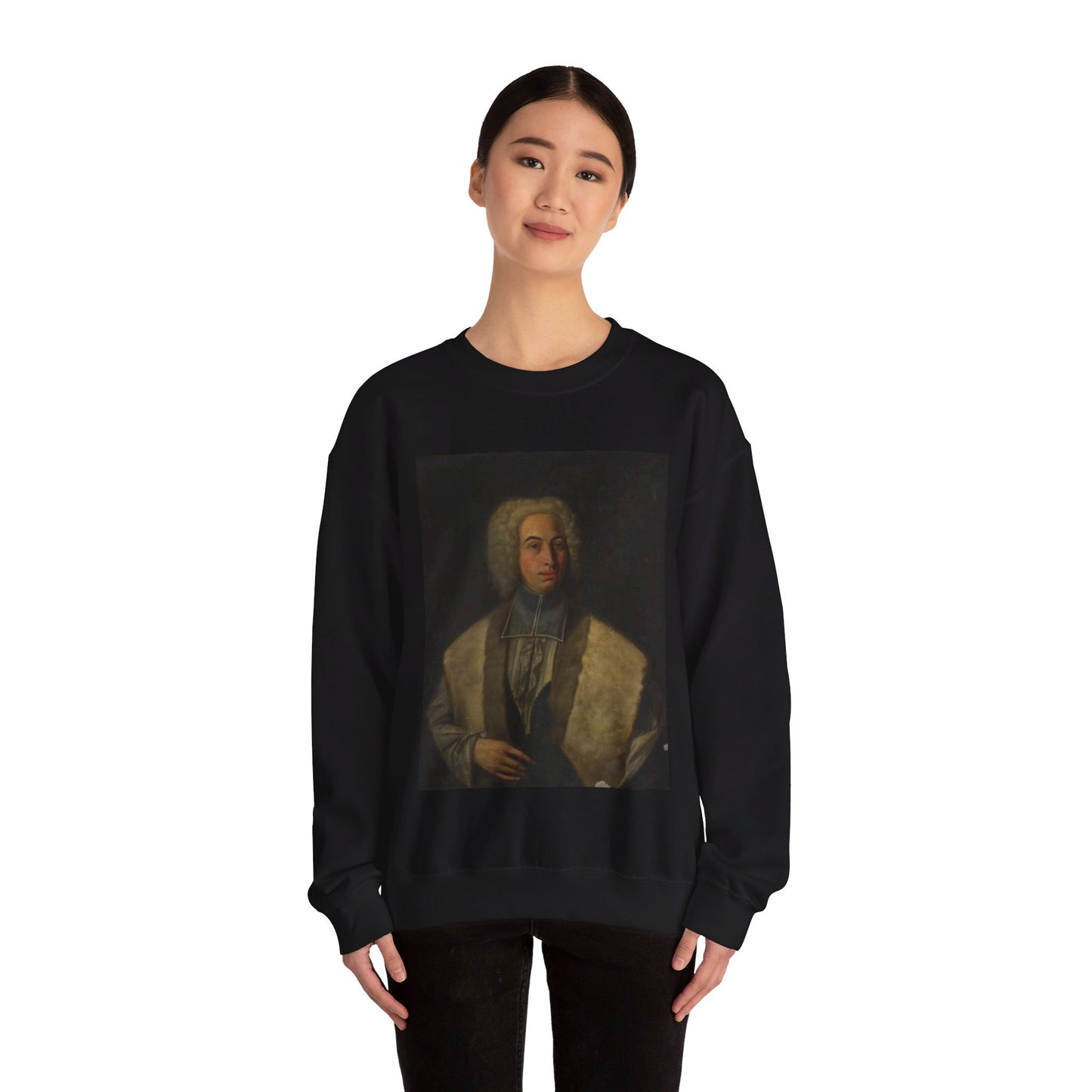 Ph. Engelhard - Portret van Arnold Schuil van Walhorn jr. - 1000997 - Bonnefanten Museum Black Heavy Blend Adult Crew Neck SweatShirt