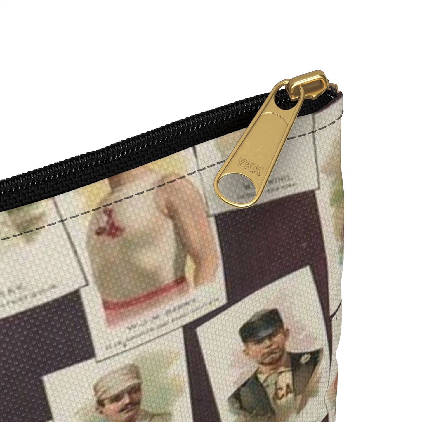 Allen & Ginter. Richmond, Virginia Richmond straight cut no. 1 cigarettes Virginia brights. The worlds champions second series Large Organizer Pouch with Black Zipper