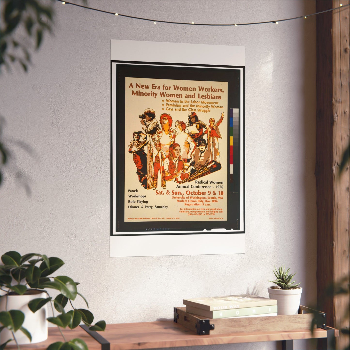 A new era for women workers, minority women and lesbians High Quality Matte Wall Art Poster for Home, Office, Classroom